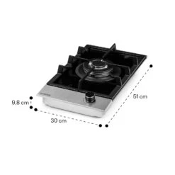 Alchemist Gaskochfeld 1 Wokbrenner Glaskeramik -Haushaltsgeräte Rabatte 10036335 yy 0011 dimensions
