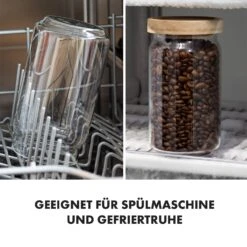 Glaswerk Lovage Vorratsgläser 0,75 1,1 1,5 L 3er Set Borosilikatglas Akazienholzdeckel Silikon 13 Glaswerk Lovage Vorratsgläser 0,75 1,1 1,5 L 3er Set Borosilikatglas Akazienholzdeckel Silikon -Haushaltsgeräte Rabatte 10036372 de 0006 logo