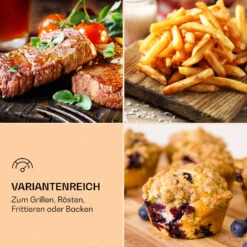 AeroVital Deluxe Heißluftfritteuse 1700W 5,4 Liter Edelstahl 9 AeroVital Deluxe Heißluftfritteuse 1700W 5,4 Liter Edelstahl -Haushaltsgeräte Rabatte 10036476 de 0003 logo