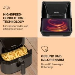 AeroVital Deluxe Heißluftfritteuse 1700W 5,4 Liter Edelstahl 11 AeroVital Deluxe Heißluftfritteuse 1700W 5,4 Liter Edelstahl -Haushaltsgeräte Rabatte 10036476 de 0005 logo