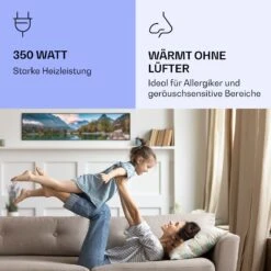 Wonderwall Air Art Smart Infrarotheizung See 120x30cm 350W -Haushaltsgeräte Rabatte 10037839 de 0005 logo