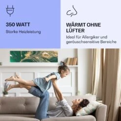 Wonderwall Air Art Smart Infrarotheizung Wirbel 120x30cm 350W -Haushaltsgeräte Rabatte 10037844 de 0005 logo