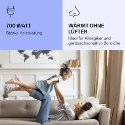 Wonderwall Air Art Smart Infrarotheizung Schwarze Karte 120x60cm 700W -Haushaltsgeräte Rabatte 10037872 de 0005 logo