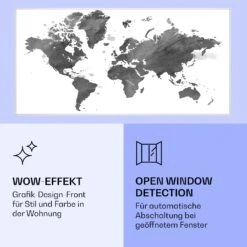 Wonderwall Air Art Smart Infrarotheizung Schwarze Karte 120x60cm 700W -Haushaltsgeräte Rabatte 10037872 de 0006 logo