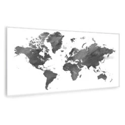 Wonderwall Air Art Smart Infrarotheizung Schwarze Karte 120x60cm 700W