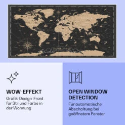 Wonderwall Air Art Smart Infrarotheizung Nachtkarte 120x60cm 700W -Haushaltsgeräte Rabatte 10037876 de 0006 logo