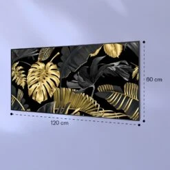 Wonderwall Air Art Smart Infrarotheizung Schwarzes Blatt 120x60cm 700W -Haushaltsgeräte Rabatte 10037921 yy 0007 logo