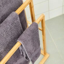 Handtuchhalter 3-fache Handtuchstange 55x100x24 Cm Treppenoptik Bambus 11 Handtuchhalter 3-fache Handtuchstange 55x100x24 Cm Treppenoptik Bambus -Haushaltsgeräte Rabatte 10038045 yy 0005 logo
