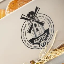 Stigby 2-in-1 Brotkasten Mit Schneidebrett Metallblech Bambus -Haushaltsgeräte Rabatte 10038121 yy 0004 logo