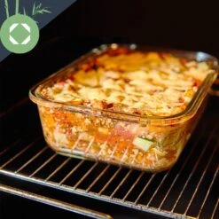 Glasbox Mit Bambusdeckel 2800 Ml Luftdicht Plastikfreie Aufbewahrung -Haushaltsgeräte Rabatte 10038314 yy 0006 logo