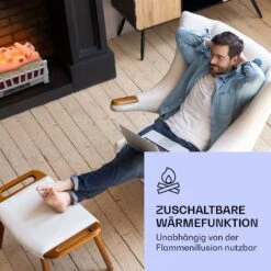 Kamini FXL 2G Elektrischer Kamin Kamineinsatz 1800 W LED-3D-Flammenillusion -Haushaltsgeräte Rabatte 10038367 de 0006 logo