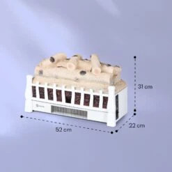 Kamini FXL 2G Elektrischer Kamin Kamineinsatz 1800 W LED-3D-Flammenillusion -Haushaltsgeräte Rabatte 10038367 yy 0007 logo