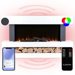 Studio Light & Fire 3 Smart Kamin 1000/2000W MDF WiFi-Steuerung