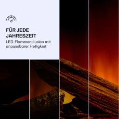 Studio Light & Fire 1 Smart Kamin 1000/2000W MDF WiFi-Steuerung 13 Studio Light & Fire 1 Smart Kamin 1000/2000W MDF WiFi-Steuerung -Haushaltsgeräte Rabatte 10038386 de 0006 logo