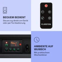 Fort Rock Elektrokamin 1800 W Heizfunktion 10 Bis 30 °C Fernbedienung -Haushaltsgeräte Rabatte 10038396 de 0006 logo