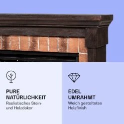 Beerenberg Elektrischer Kamin 1800 W 10 Bis 30 °C Fernbedienung -Haushaltsgeräte Rabatte 10038398 de 0003 logo