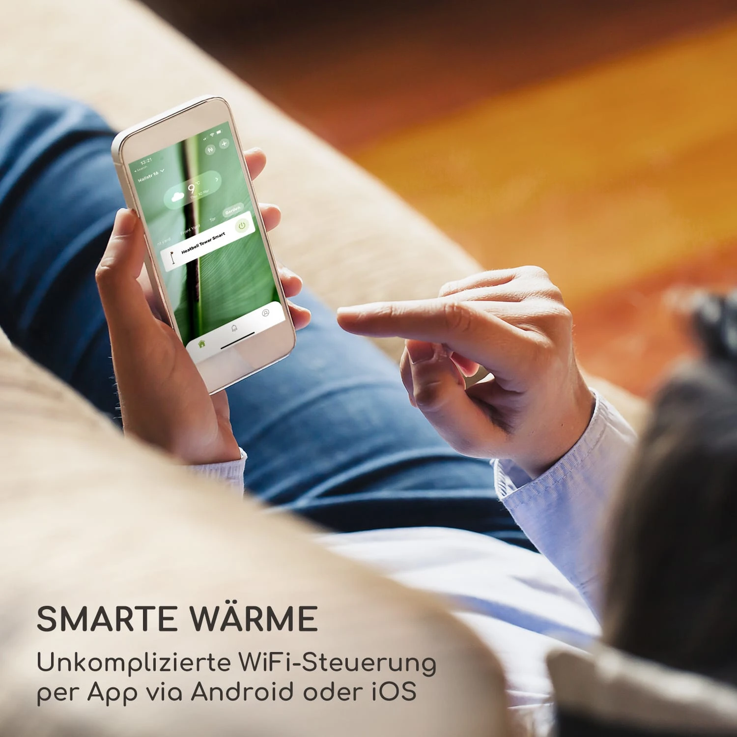 Heatbell Ceiling Smart Infrarotheizstrahler IPX4 800/1200/2000W 2 Heatbell Ceiling Smart Infrarotheizstrahler IPX4 800/1200/2000W – Bild 2