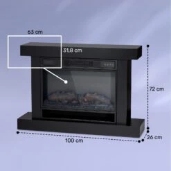 Vulsini Hideaway Elektrokamin 1900 W LED-Technik Fernbedienung 15 Vulsini Hideaway Elektrokamin 1900 W LED-Technik Fernbedienung -Haushaltsgeräte Rabatte 10038619 yy 0008 dimensions