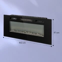 Galeras Elektrischer Wand- Und Einbaukamin 1800 W LED 3 Farben Timer -Haushaltsgeräte Rabatte 10038687 yy 0008 logo