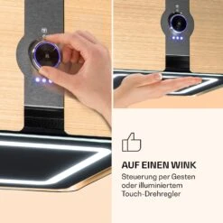 Futurelight Smart Inselabzugshaube Umluft 420m³/h LED Edelstahl -Haushaltsgeräte Rabatte 10038708 de 0004 logo