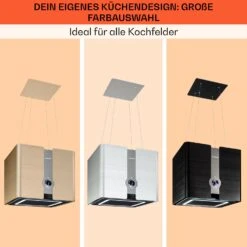Futurelight Smart Inselabzugshaube Umluft 420m³/h LED Edelstahl -Haushaltsgeräte Rabatte 10038708 de 0007 usp