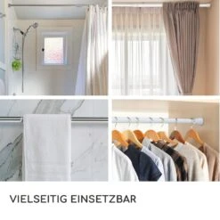Stamina S Teleskopstange Duschvorhang 70-120cm Rutschfest -Haushaltsgeräte Rabatte 10038715 yy 0006 logo