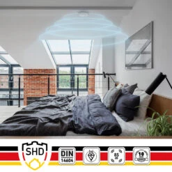 Rauchmelder DOF19 Kunststoff Warnsignal: 85 DB 9V Batteriebetrieben -Haushaltsgeräte Rabatte 10038743 yy 0005 logo