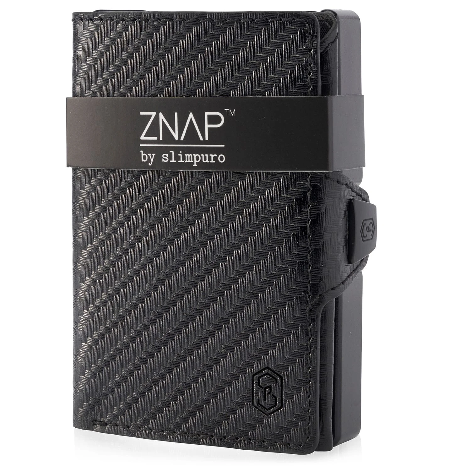 ZNAP Slim Wallet 12 Karten Münzfach 8 X 1,8 X 6 Cm (BxHxT) RFID-Schutz 1 ZNAP Slim Wallet 12 Karten Münzfach 8 X 1,8 X 6 Cm (BxHxT) RFID-Schutz