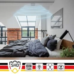 Rauchmelder DOF39 Kunststoff Warnsignal: 85 DB 9V Batteriebetrieben -Haushaltsgeräte Rabatte 10038782 yy 0005 logo