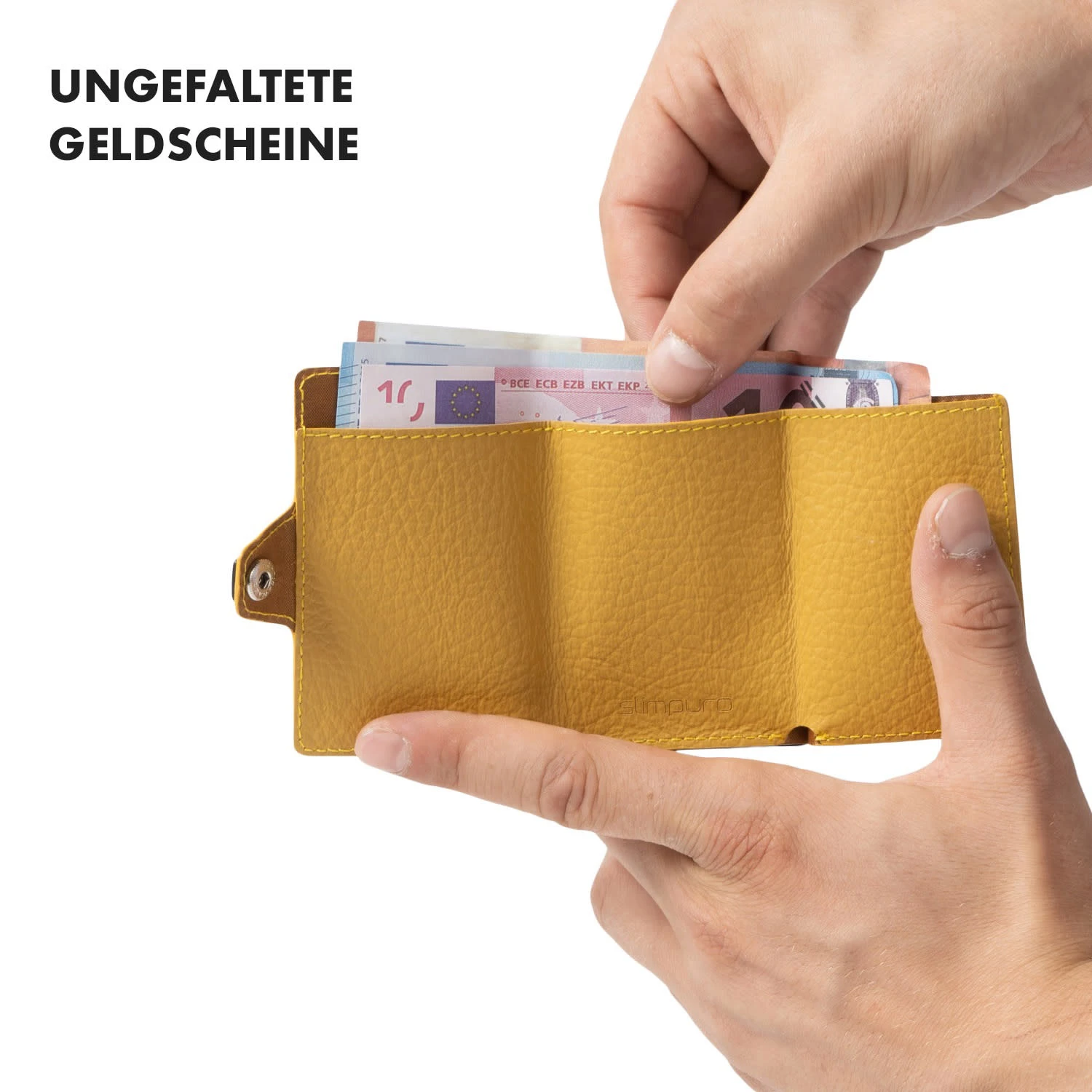 ZNAP Slim Wallet 8 Karten Münzfach 8 X 1,5 X 6 Cm (BxHxT) RFID-Schutz 4 ZNAP Slim Wallet 8 Karten Münzfach 8 X 1,5 X 6 Cm (BxHxT) RFID-Schutz – Bild 4