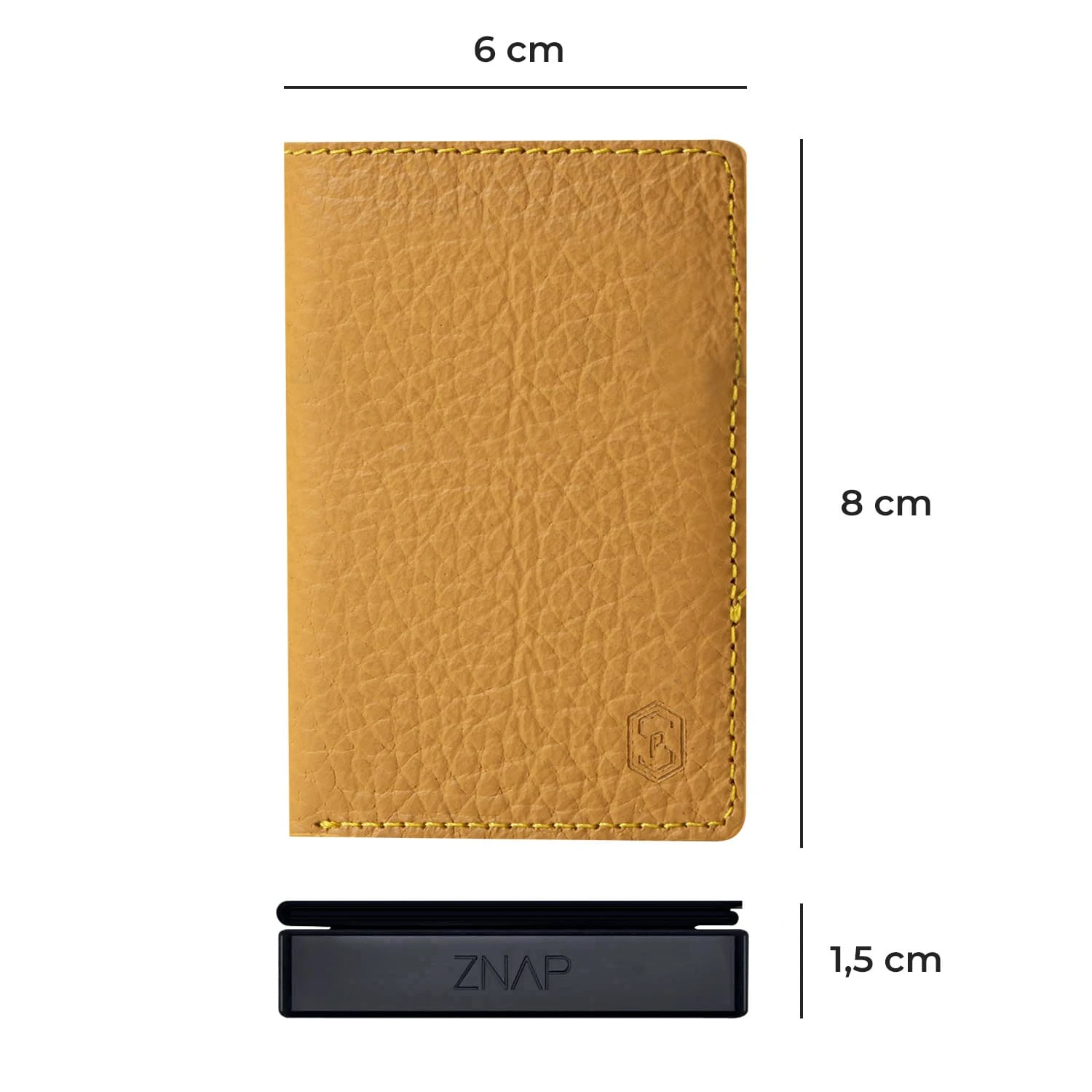 ZNAP Slim Wallet 8 Karten Münzfach 8 X 1,5 X 6 Cm (BxHxT) RFID-Schutz 8 ZNAP Slim Wallet 8 Karten Münzfach 8 X 1,5 X 6 Cm (BxHxT) RFID-Schutz – Bild 8