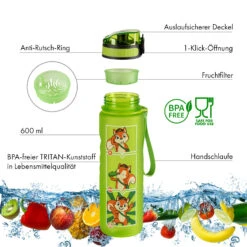 Lyseren Kindertrinkflasche 600 Ml Trinkskala Auslaufsicher Fruchtfilter -Haushaltsgeräte Rabatte 10038937 de 0003 logo