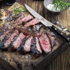 Alpha-Royal German 5" Steakmesser 4er-Set 56 HCR Edelstahl -Haushaltsgeräte Rabatte 10039006 yy 0006 logo