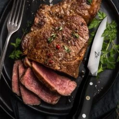 Alpha-Royal German 5" Steakmesser 4er-Set 56 HCR Edelstahl -Haushaltsgeräte Rabatte 10039006 yy 0007 logo