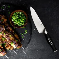 Comfort Pro Serie 6" Chefmesser 56 HRC Edelstahl -Haushaltsgeräte Rabatte 10039024 yy 0003 logo