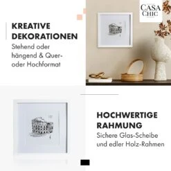 Everton Bilderrahmen Quadratisch 25 X 25 Cm Fotos Passepartout Glas -Haushaltsgeräte Rabatte 10039291 de 0003 usp