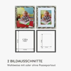 Lancaster Bilderrahmen Rechteckig 24,8 X 19,3 Cm Fotos Passepartout Holz -Haushaltsgeräte Rabatte 10039317 de 0007 logo