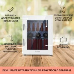 Beersafe M Quartz Kühlschrank 33 Liter 2 Böden Panoramaglastür -Haushaltsgeräte Rabatte 10039425 DE 0005 usp