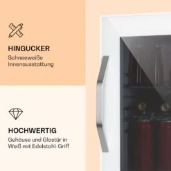 Beersafe M Quartz Kühlschrank 33 Liter 2 Böden Panoramaglastür -Haushaltsgeräte Rabatte 10039425 de 0003 logo