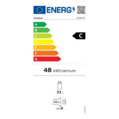 Beersafe M Quartz Kühlschrank 33 Liter 2 Böden Panoramaglastür -Haushaltsgeräte Rabatte 10039425 energy label