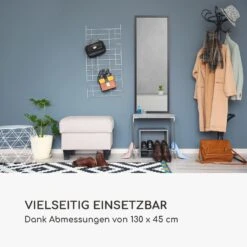 Luton Wandspiegel Echtholz Rechteckig 130 X 45 Cm -Haushaltsgeräte Rabatte 10039464 de 0003 logo