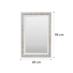 Stratford Wandspiegel Holzrahmen Rechteckig 90 X 60 Cm Vintage -Haushaltsgeräte Rabatte 10039481 yy 0007 logo