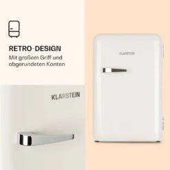Audrey Retro-Kühlschrank 70 Liter 3 Regale 2 Türfächer Innenbeleuchtung -Haushaltsgeräte Rabatte 10039694 de 0003 logo