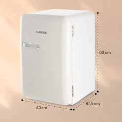 Audrey Retro-Kühlschrank 70 Liter 3 Regale 2 Türfächer Innenbeleuchtung -Haushaltsgeräte Rabatte 10039694 yy 0007 logo