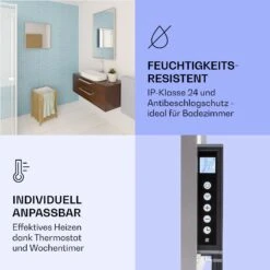 La Palma 500 Smart 2-in-1 Heizgerät Infrarot Konvektor 60x60cm 500W Spiegelfront -Haushaltsgeräte Rabatte 10039829 de 0006 logo