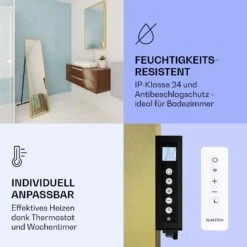 La Palma 900 Smart Infrarotstrahler Konvektor 40x160cm 900W Spiegel Standfuß -Haushaltsgeräte Rabatte 10039842 de 0007 logo