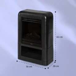 Dukono Elektrokamin 1800 W LED-Flammen Heizlüfter Timer Holzfach -Haushaltsgeräte Rabatte 10039850 yy 0007 logo