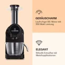 Bella Elegance Saftpresse 200 W 400 Ml BPA-frei -Haushaltsgeräte Rabatte 10039899 de 0003 logo