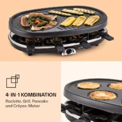 All-U-Can-Grill Raclette Raclette-Grill 4-in-1 Zubehör Für 8 Personen 9 All-U-Can-Grill Raclette Raclette-Grill 4-in-1 Zubehör Für 8 Personen -Haushaltsgeräte Rabatte 10039923 de 0003 logo