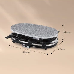 Steaklette Raclette Raclette-Grill Mit Zubehör Für 8 Personen -Haushaltsgeräte Rabatte 10039925 yy 0006 logo